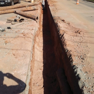 Abertura de Ruas Grupo Construtor Terraplanagem