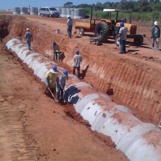 Rede de Drenagem Grupo Construtor Terraplenagem